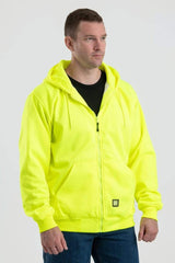 Berne Sweatshirts Berne - Men's Hi-Vis Thermal-Lined Hooded Sweatshirt