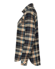 Burnside Woven Shirts Burnside - Women's Yarn-Dyed Long Sleeve Flannel Shirt