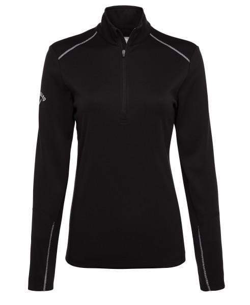 Callaway Layering S / Black Callaway - Women's 1/4-Zip Water Repellent Pullover