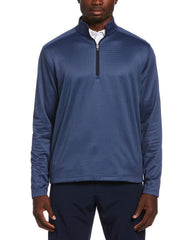 Callaway Layering S / Peacoat Callaway - Men's Houndstooth 1/4 Zip Pullover