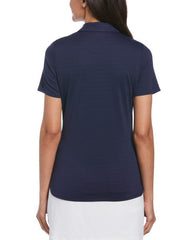 Callaway Polos Callaway - Women's Eco Horizontal Textured Polo