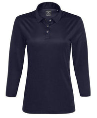 Callaway Polos S / Peacoat Callaway - Women's 3/4 Sleeve Polo