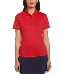 Callaway Polos S / Salsa Callaway - Women's Eco Horizontal Textured Polo