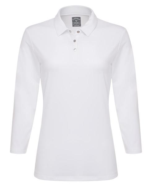 Callaway Polos S / White Callaway - Women's 3/4 Sleeve Polo