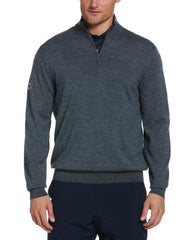 Callaway Sweaters S / Steel Heather Callaway - Men's 1/4-Zip Merino Sweater