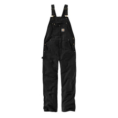 Carhartt Outerwear 30x30 / Black Carhartt - Duck Unlined Bib Overalls