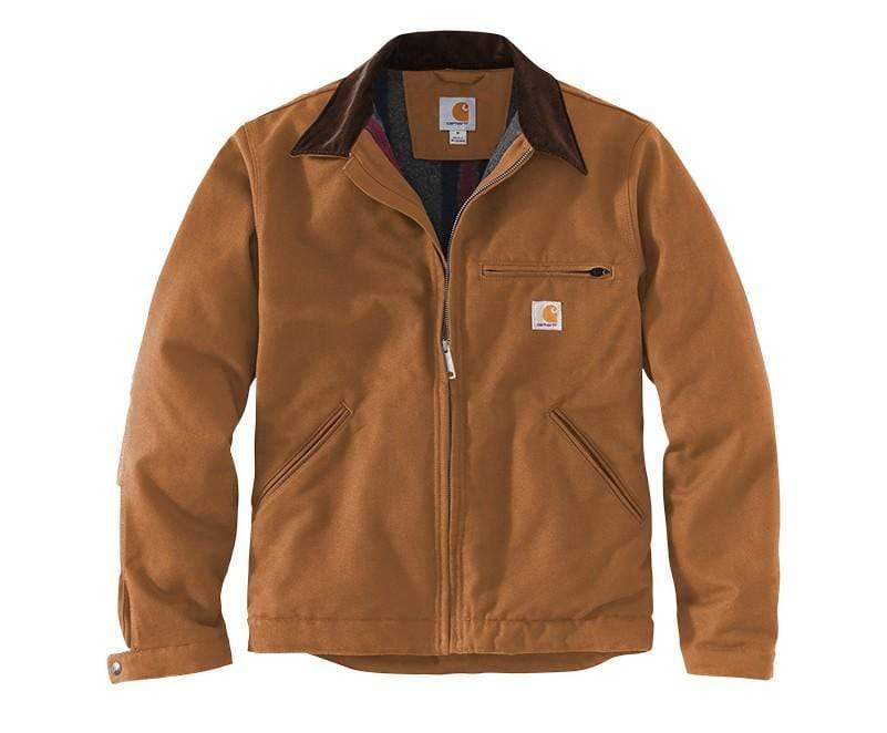 Carhartt Outerwear S / Carhartt Brown Carhartt - Duck Detroit Jacket