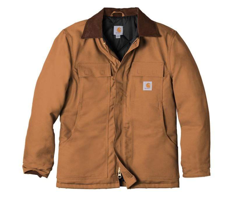 Carhartt Outerwear S / Carhartt Brown Carhartt - Duck Traditional Coat