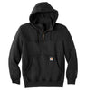 Carhartt Sweatshirts S / Black Carhartt® - Rain Defender ® Paxton Heavyweight Hooded Zip Mock Sweatshirt