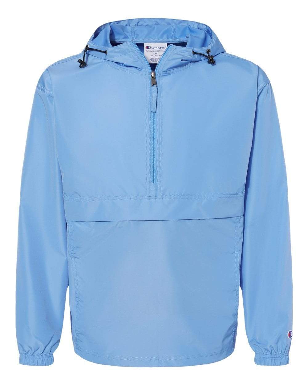 Champion Outerwear S / Light Blue Champion - Packable Quarter-Zip Jacket