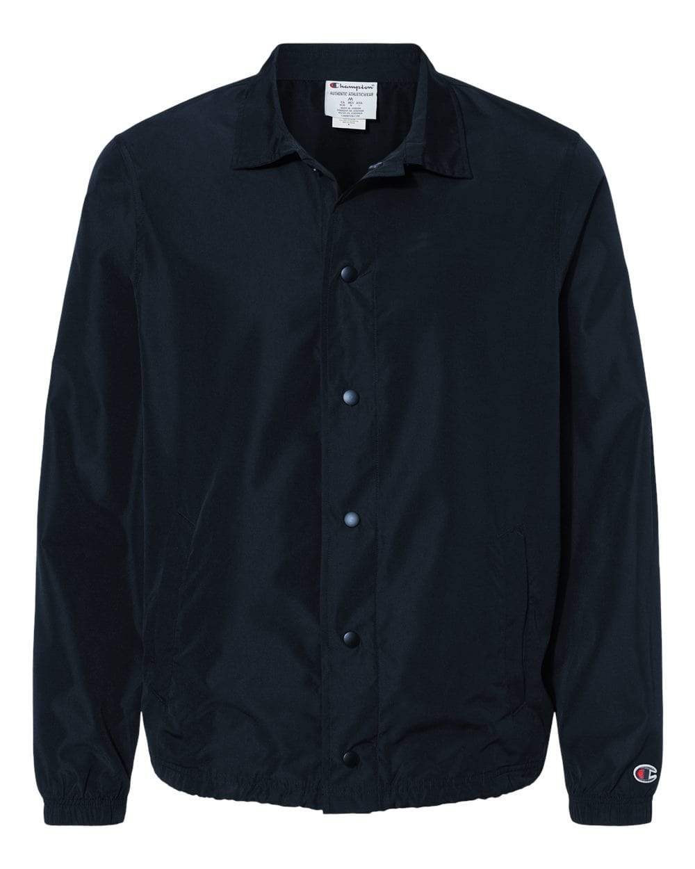 Champion Outerwear S / Navy Champion - Coach's Jacket