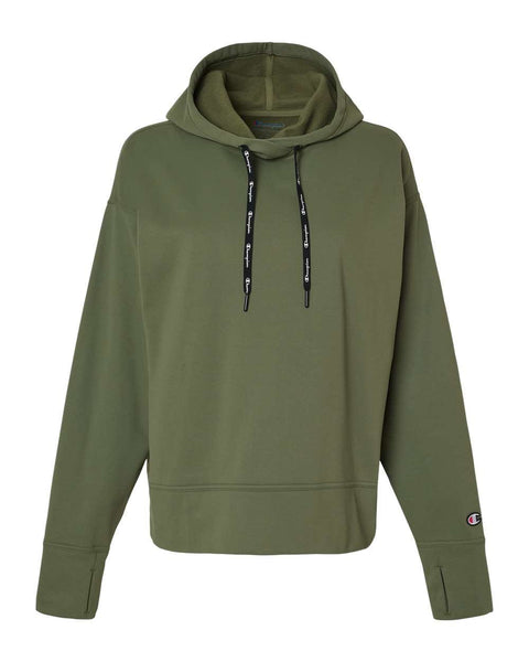 Champion Sweatshirts S / Fresh Olive Champion - Women's Sport Hooded Sweatshirt