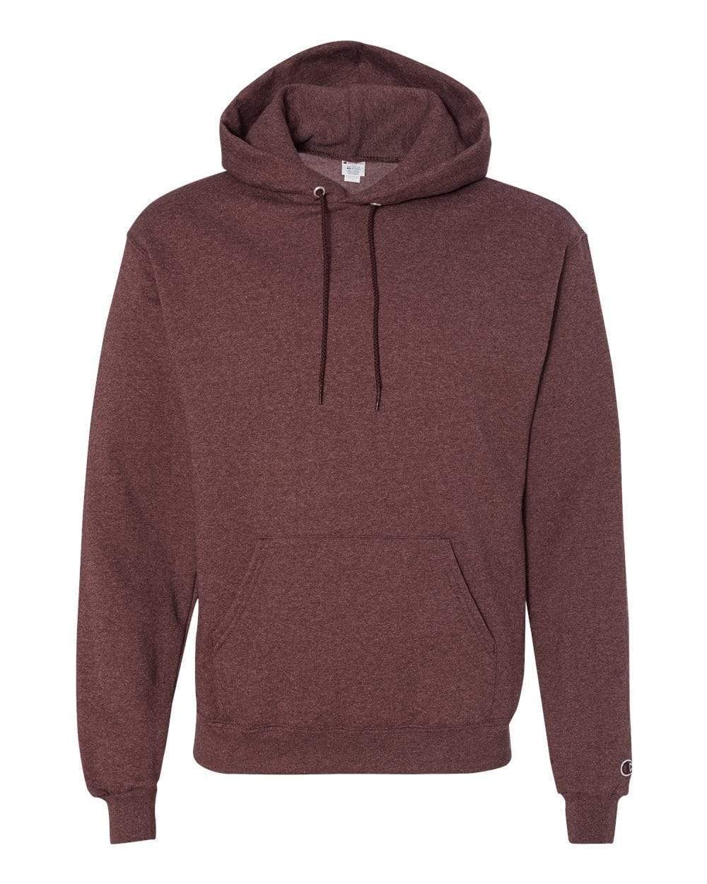 Champion Sweatshirts S / Maroon Heather Champion - Double Dry Eco® Hooded Heather Sweatshirt