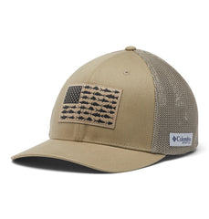 Columbia Headwear S/M / Tusk Columbia - PFG Mesh™ Fish Flag Ball Cap