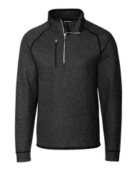 Cutter & Buck Fleece S / Charcoal Heather Cutter & Buck - Men's Mainsail Half Zip