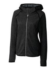 Cutter & Buck Fleece S / Charcoal Heather Cutter & Buck - Women's Mainsail Hooded Jacket