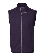 Cutter & Buck Fleece S / College Purple Heather Cutter & Buck - Men's Mainsail Vest