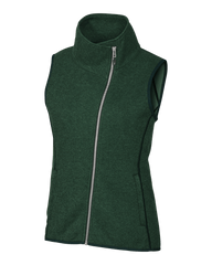 Cutter & Buck Fleece S / Hunter Heather Cutter & Buck - Women's Mainsail Vest