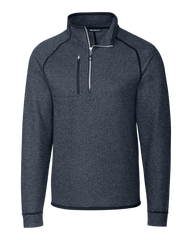 Cutter & Buck Fleece S / Liberty Navy Heather Cutter & Buck - Men's Mainsail Half Zip