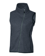 Cutter & Buck Fleece S / Liberty Navy Heather Cutter & Buck - Women's Mainsail Vest