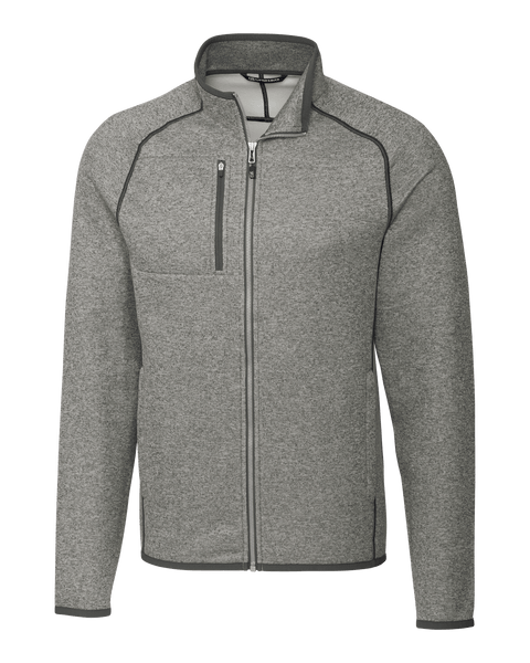 Cutter & Buck Fleece S / Polished Heather Cutter & Buck - Men's Mainsail Jacket