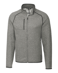 Cutter & Buck Fleece S / Polished Heather Cutter & Buck - Men's Mainsail Jacket