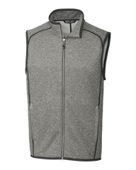 Cutter & Buck Fleece S / Polished Heather Cutter & Buck - Men's Mainsail Vest