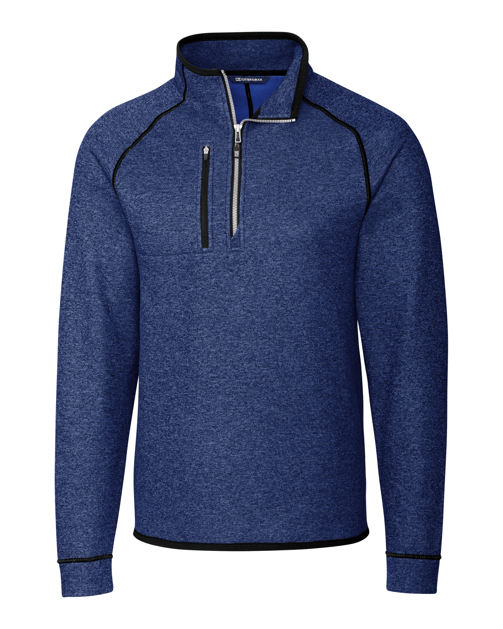 Cutter & Buck Fleece S / Tour Blue Heather Cutter & Buck - Men's Mainsail Half Zip