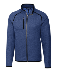 Cutter & Buck Fleece S / Tour Blue Heather Cutter & Buck - Men's Mainsail Jacket