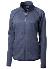 Cutter & Buck Fleece XS / Liberty Navy Heather Cutter & Buck - Women's Mainsail Jacket