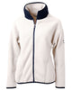 Cutter & Buck Fleece XS / Shell/Navy Cutter & Buck - Women's Cascade Sherpa Fleece Jacket