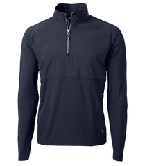 Cutter & Buck Layering Cutter & Buck - Men's Adapt Eco Knit Hybrid Quarter-Zip Pullover