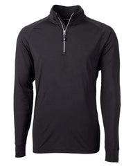 Cutter & Buck Layering S / Black Cutter & Buck - Men's Adapt Eco Knit Quarter Zip Pullover