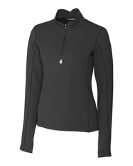 Cutter & Buck Layering S / Black Cutter & Buck - Women's Traverse Stretch Quarter Zip