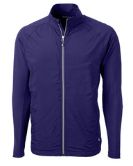 Cutter & Buck Layering S / College Purple Cutter & Buck - Men's Adapt Eco Knit Full Zip Jacket