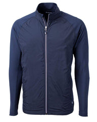 Cutter & Buck Layering S / Navy Blue Cutter & Buck - Men's Adapt Eco Knit Full Zip Jacket