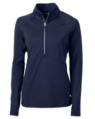 Cutter & Buck Layering XS / Navy Blue Cutter & Buck - Women's Adapt Eco Knit Half Zip Pullover