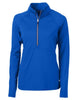 Cutter & Buck Layering XS / Tour Blue Cutter & Buck - Women's Adapt Eco Knit Half Zip Pullover