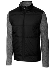 Cutter & Buck Outerwear S / Black Cutter & Buck - Men's Stealth Full Zip