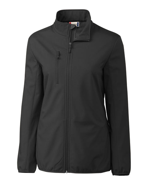 Cutter & Buck Outerwear XS / Black Cutter & Buck - Clique Women's Trail Stretch Softshell Jacket