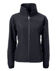 Cutter & Buck Outerwear XS / Black Cutter & Buck - Women's Charter Eco Recycled Full-Zip Jacket