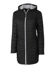 Cutter & Buck Outerwear XS / Black Cutter & Buck - Women's Rainier PrimaLoft Eco Long Coat