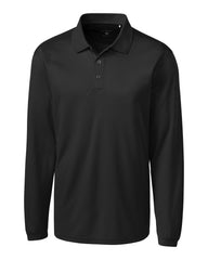 Cutter & Buck Polos S / Black Cutter & Buck - Clique Men's Ice Pique Long Sleeve Polo