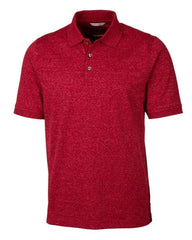 Cutter & Buck Polos S / Dark Cardinal Red Cutter & Buck - Men's Advantage Polo Space Dye