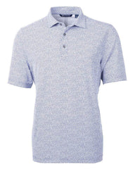 Cutter & Buck Polos S / Hyacinth Cutter & Buck - Men's Virtue Eco Pique Botanical Print Polo