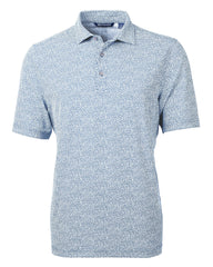 Cutter & Buck Polos S / Navy Blue Cutter & Buck - Men's Virtue Eco Pique Botanical Print Polo