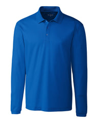 Cutter & Buck Polos S / Royal Blue Cutter & Buck - Clique Men's Ice Pique Long Sleeve Polo