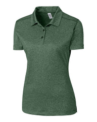 Cutter & Buck Polos XS / Bottle Green Heather Cutter & Buck - Clique Women's Charge Active Short Sleeve Polo