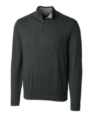 Cutter & Buck Sweaters M / Charcoal Heather Cutter & Buck - Men's Lakemont Quarter Zip