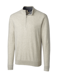 Cutter & Buck Sweaters M / Oatmeal Heather Cutter & Buck - Men's Lakemont Quarter Zip